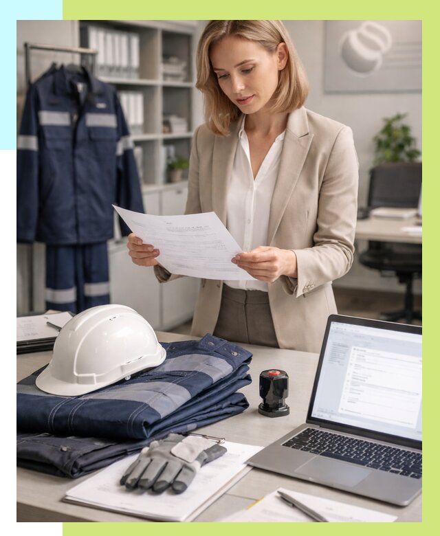 Сертификация спецодежды в Минеральных Воде от 7251 р. | Алешин-Мнр