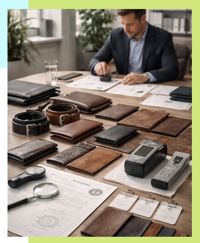 Сертификация кожаных изделий в Минеральных Воде от 12430 р. | Алешин-Мнр