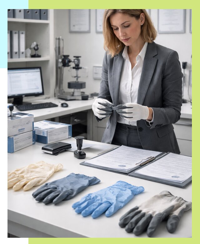 Сертификация перчаток в Минеральных Воде от 8804 р. | Алешин-Мнр