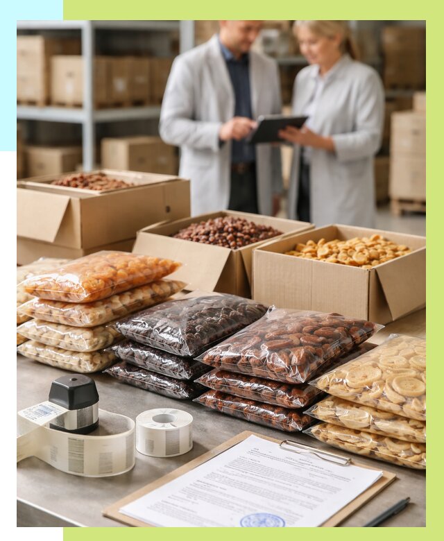 Сертификация сухофруктов в Минеральных Воде от 12430 р. | Алешин-Мнр под ключ