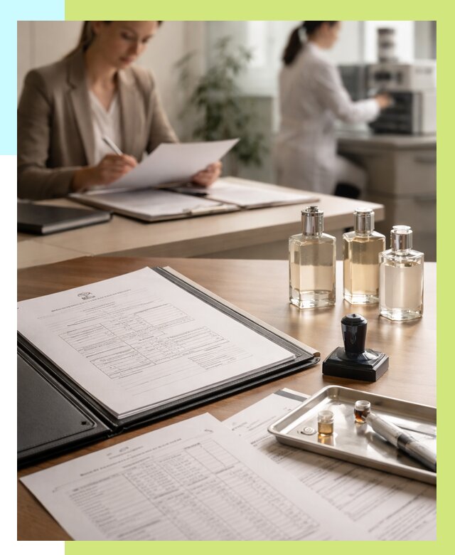 Сертификация парфюмерии в Минеральных Воде от 15537 р. | Алешин-Мнр