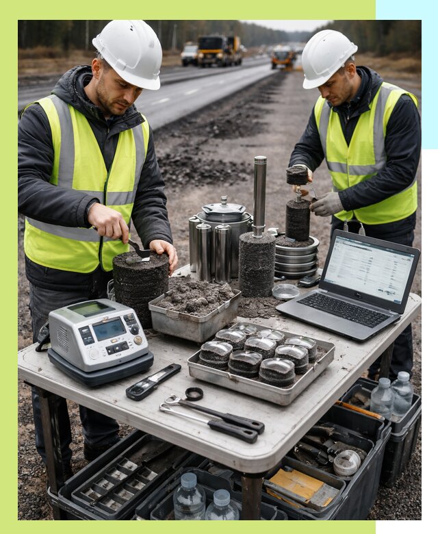 Сертификация асфальта: испытания и подтверждение в Минеральных Воде