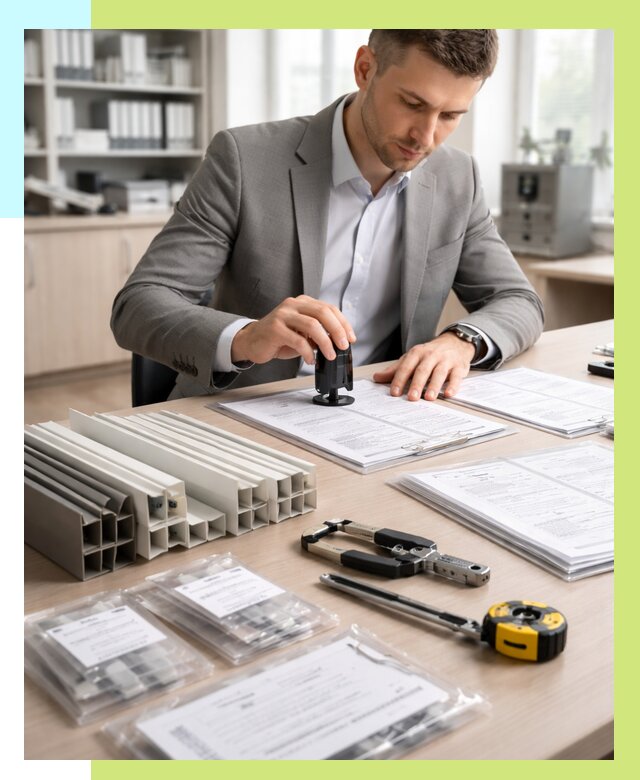 Сертификация ПВХ продукции в Минеральных Воде от 8804 р., Алешин-Мнр