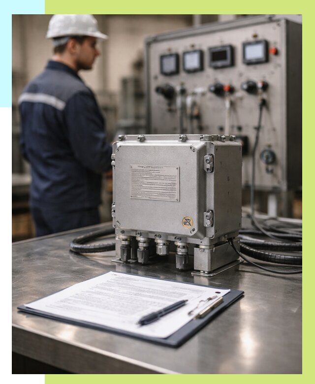 Сертификация взрывозащищенного оборудования в Минеральных Воде от 36253 р. | Алешин-Мнр