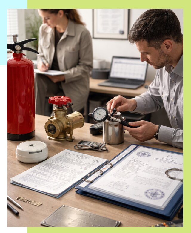 Сертификация пожарного оборудования в Минеральных Воде от 15537 р.|Алешин-Мнр