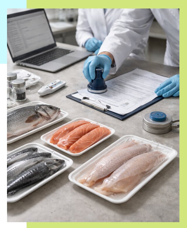 Сертификация рыбы и сертификат в Минеральных Воде от 15537 р. | Алешин-Мнр