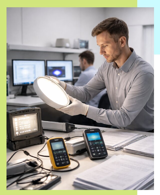 Сертификация светильников в Минеральных Воде: испытания и оформление