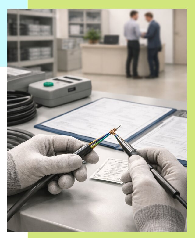 Сертификация провода в Минеральных Воде от 18644 р. в Алешин-Мнр