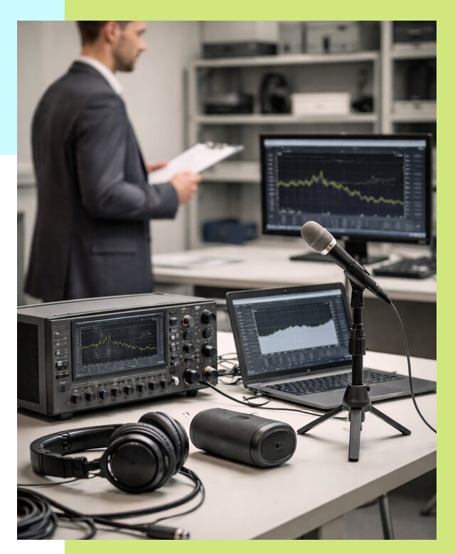 Сертификация аудиотехники в Минеральных Воде от 15537 р., Алешин-Мнр