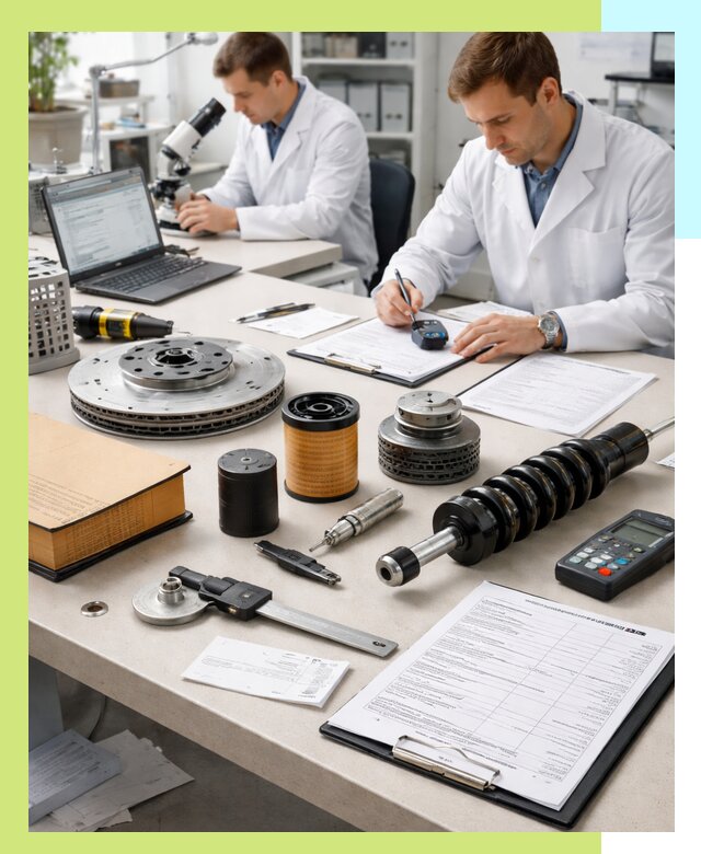 Сертификация автозапчастей и комплектующих в Минеральных Воде по ГОСТ