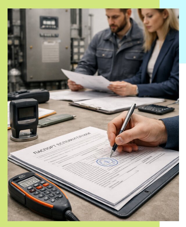 Оформление паспорта эксплуатации оборудования в Минеральных Воде