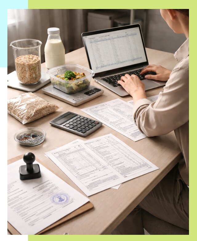 Просчет БЖУ для маркировки в Минеральных Воде от 1554 р. | Алешин-Мнр