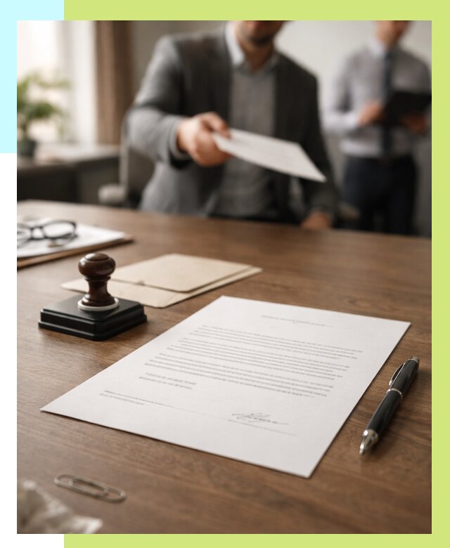 Отказное письмо по сертификации в Минеральных Воде от 3625 р. | Алешин-Мнр