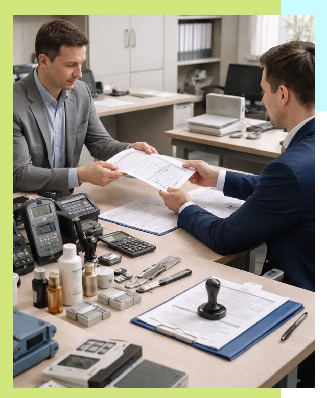 Оформление и получение заключения РЧЦ для оборудования в Минеральных Воде