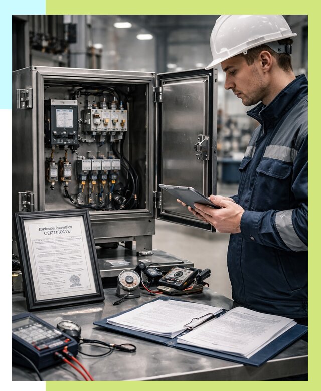 Сертификат взрывозащиты в Минеральных Воде от 46611 р. | Алешин-Мнр