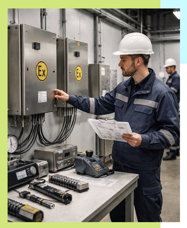 Сертификат взрывозащиты промышленного оборудования в Минеральных Воде