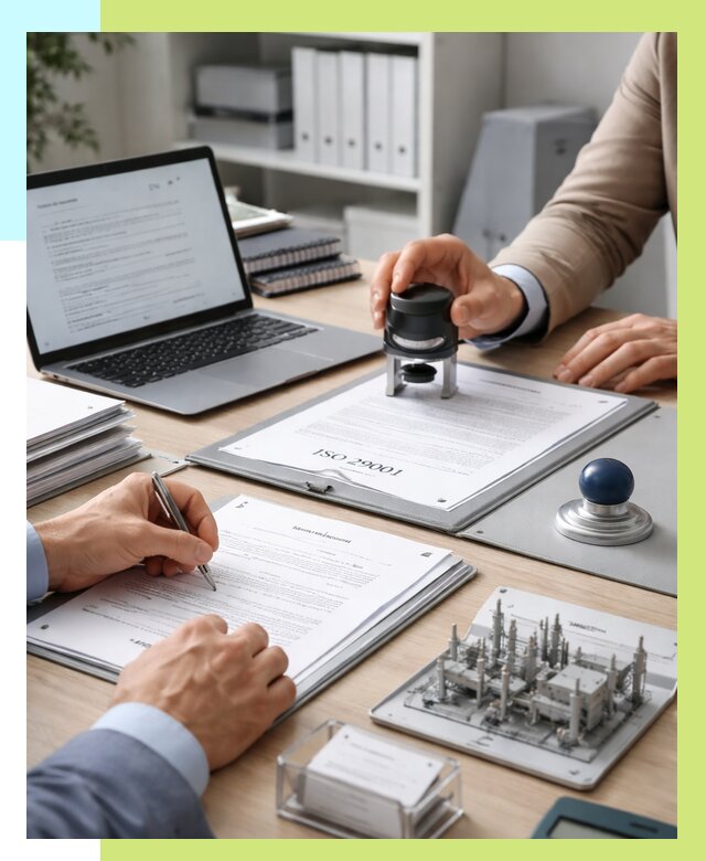 Сертификат ISO 29001 в Минеральных Воде под ключ от 77685 р. | Алешин-Мнр