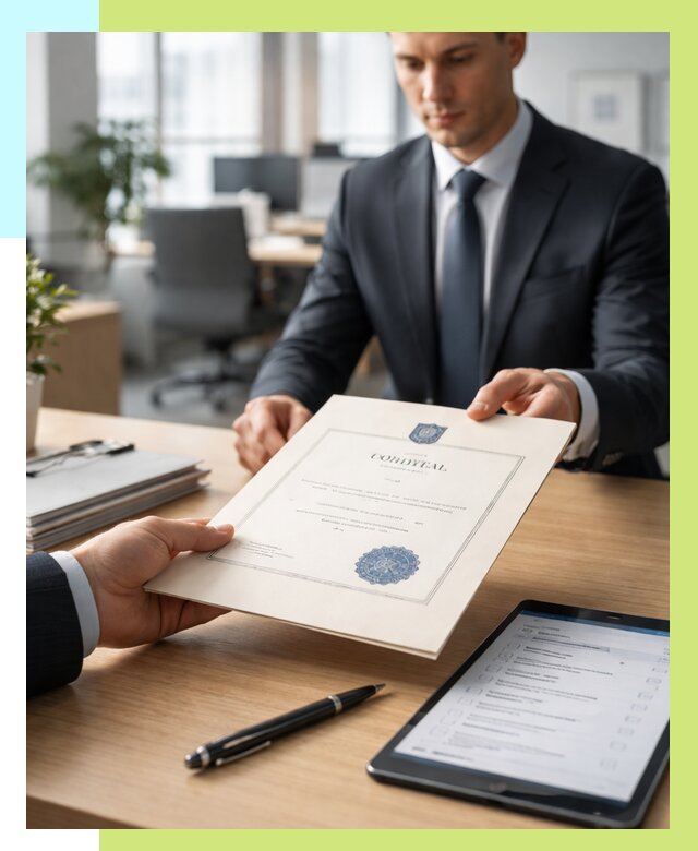 Сертификат ISO 30301 в Минеральных Воде от 36253 р. | Алешин-Мнр - под ключ