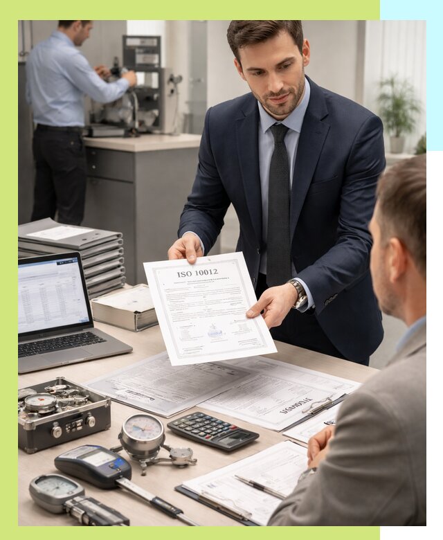 Выдача сертификата ISO 10012 по требованиям метрологии в Минеральных Воде