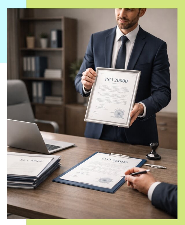 Сертификат ISO 20000 в Минеральных Воде под ключ от 124296 р., Алешин-Мнр