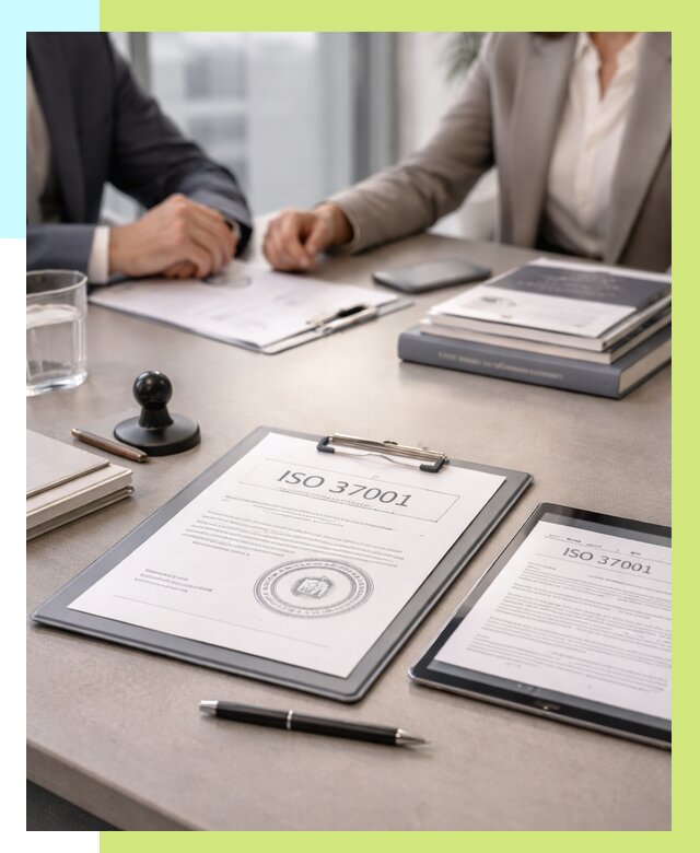 Сертификат ISO 37001 в Минеральных Воде оформить от 124296 р. Алешин-Мнр