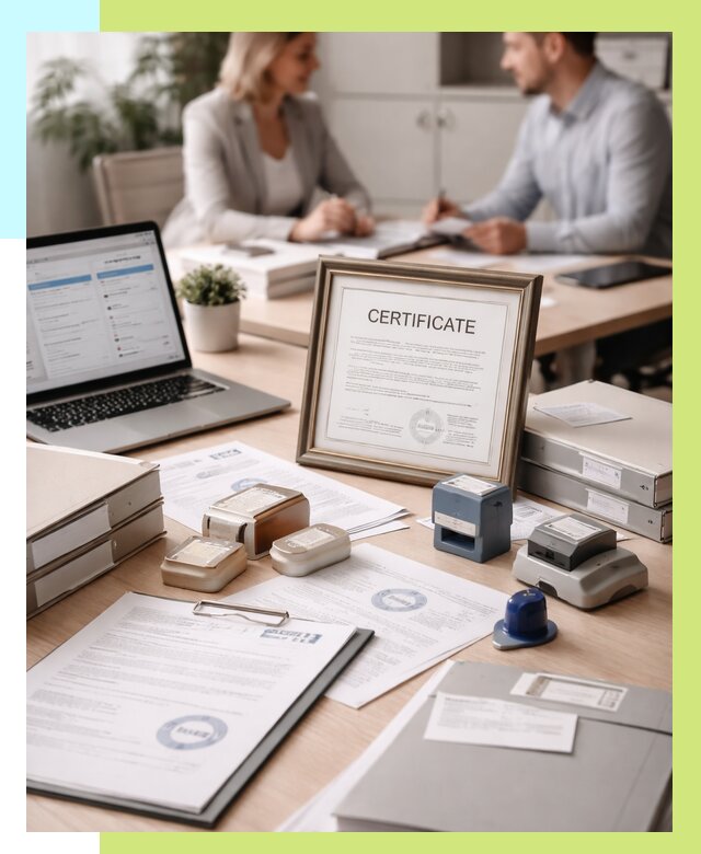 Сертификация компании в Минеральных Воде от 46611 р. | Алешин-Мнр — заказ